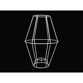 Satelit stativ 10x20x30 T-E27 hvid H30