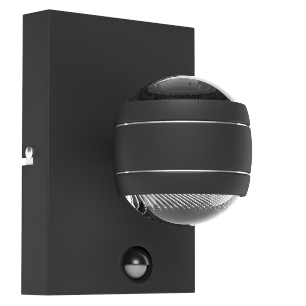 Sesimba 1 LED med sensor vglampe H19,5