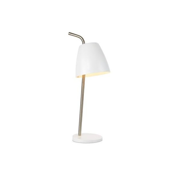 Spin bordlampe Hvid H74