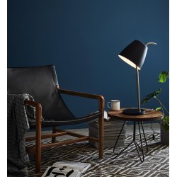 Spin bordlampe Sort H74