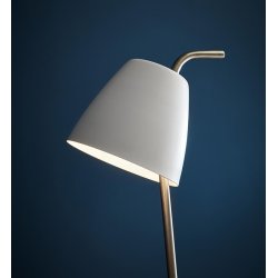 Spin gulvlampe Hvid H137