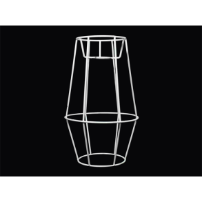 Ufo stativ 10x15x20 L-E27 hvid H20.