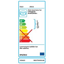 Vidago loftlampe L31